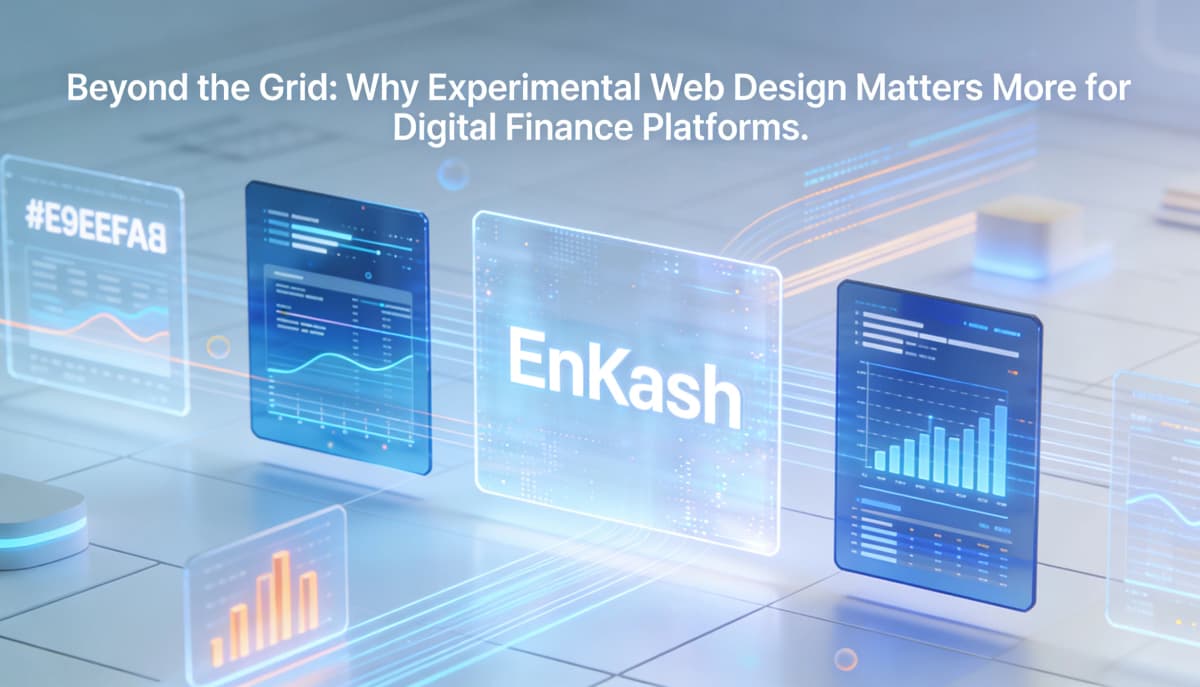 Beyond the Grid: Why Experimental Web Design Matters More for Digital Finance Platforms 