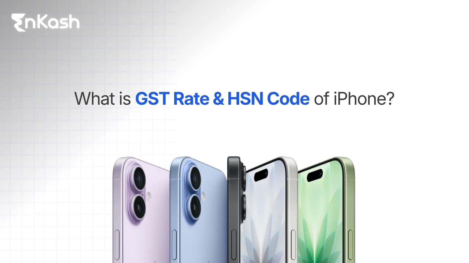 GST rate on iPhone, HSN code and tax rules