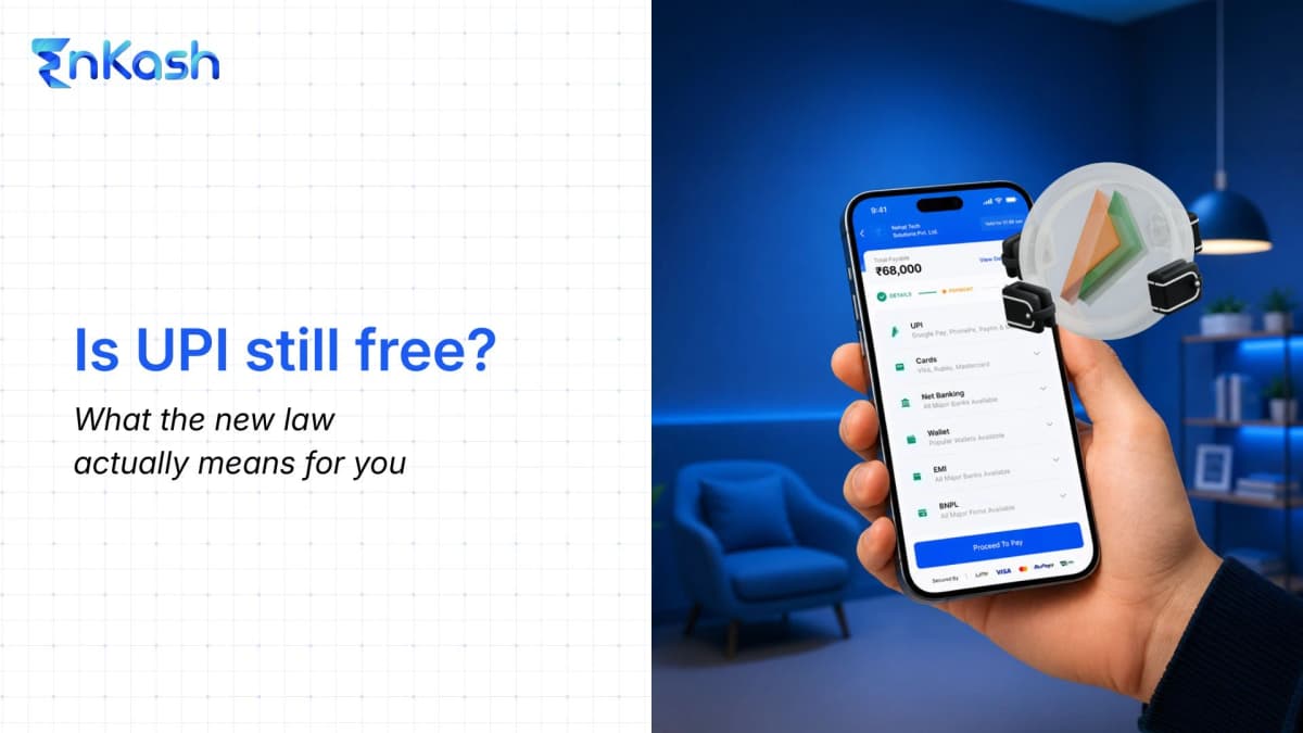 Is UPI still free? What the New Law Actually Means for You