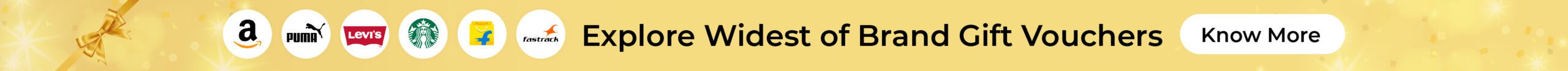 Gift card image banner