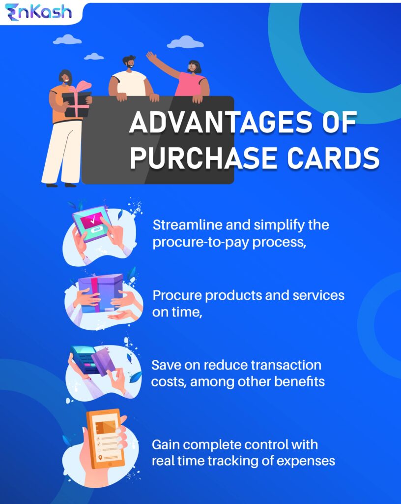 Advantages of purchase cards