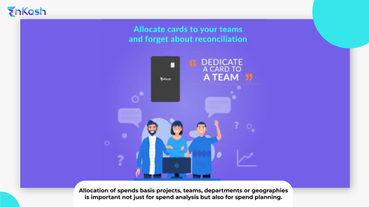 Allocate cards to your team and forget about reconcilliation