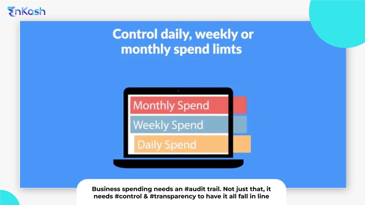 Business spending needs an audit trail. Not just that, it needs control & transparency to have it all fall in line.