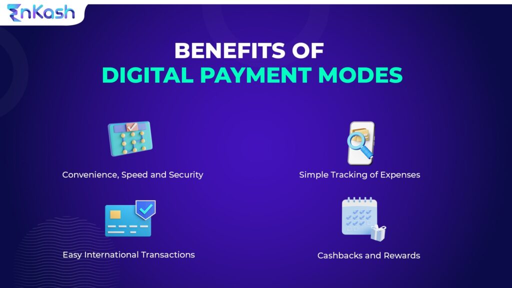 Benefits of digital payment modes