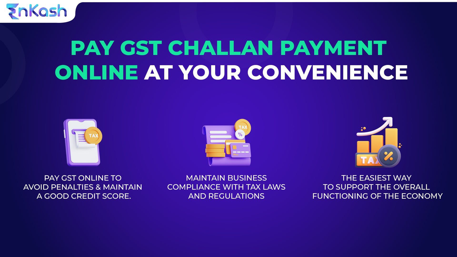 Pay GST Chalan Online at your convenience