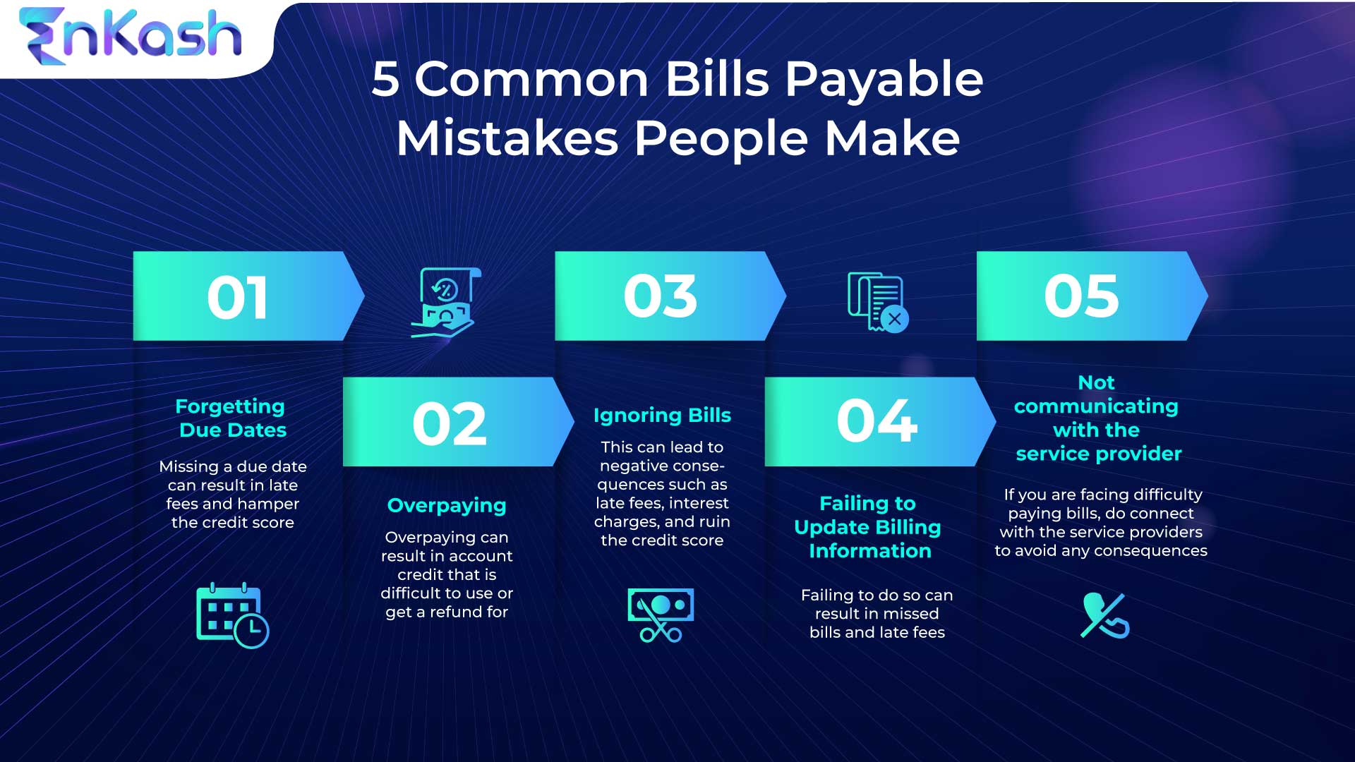 Common bills payable mistakes