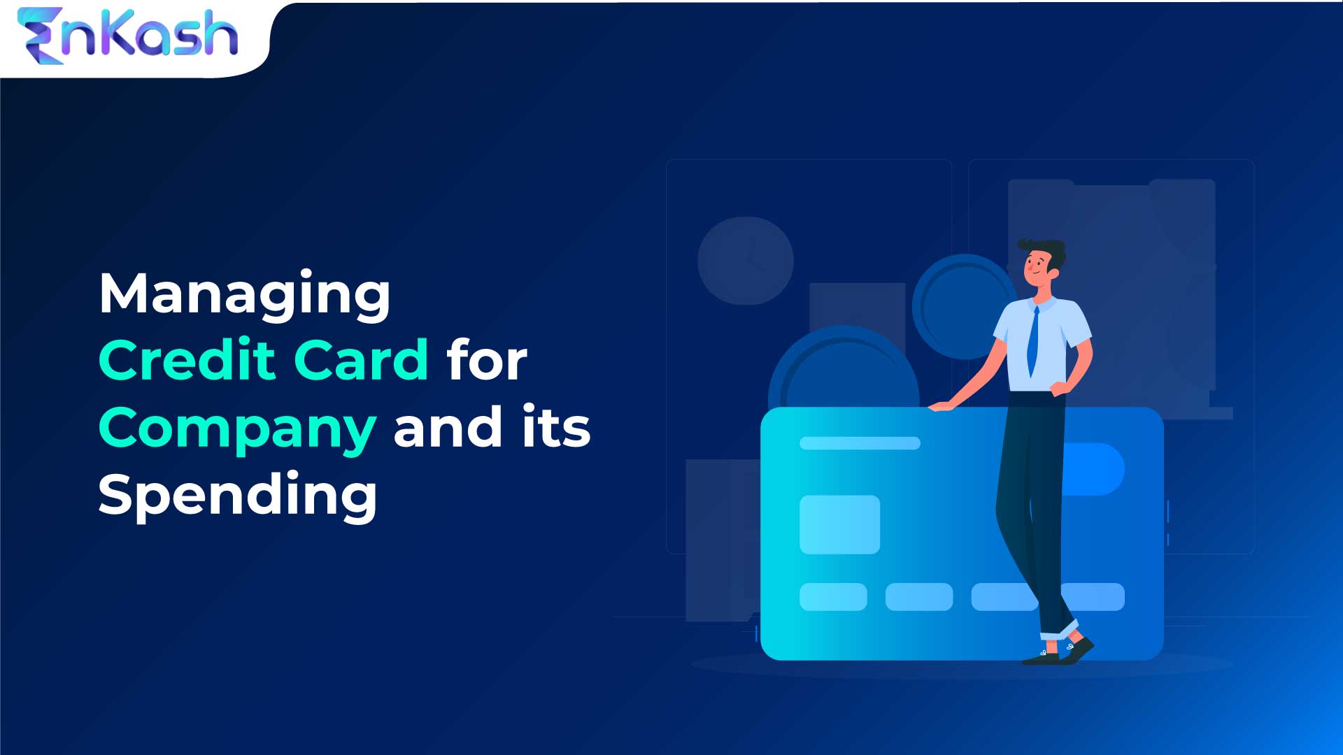 Managing credit card for company