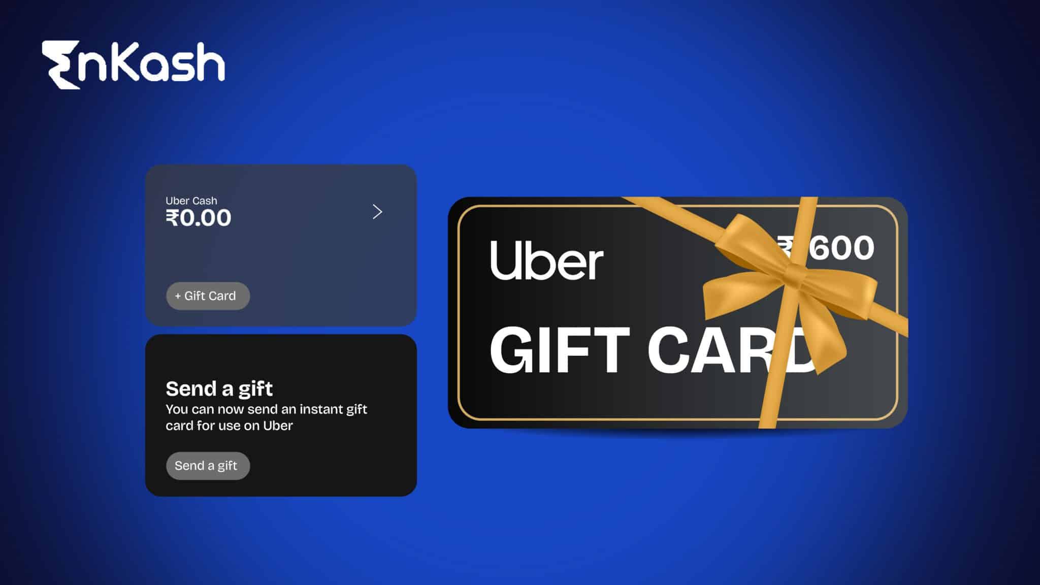 Your Guide to Buying & Using Uber EGift Cards EnKash