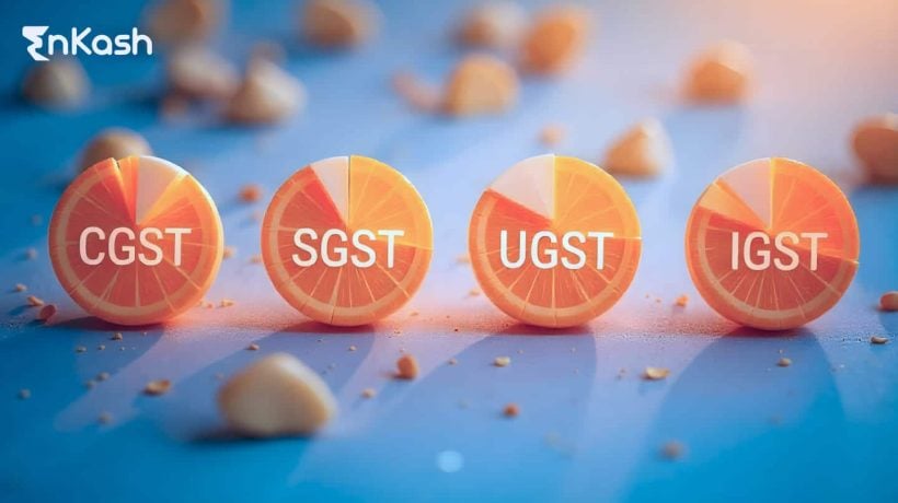 3.Types of GST in India – CGST, SGST, UGST & IGST